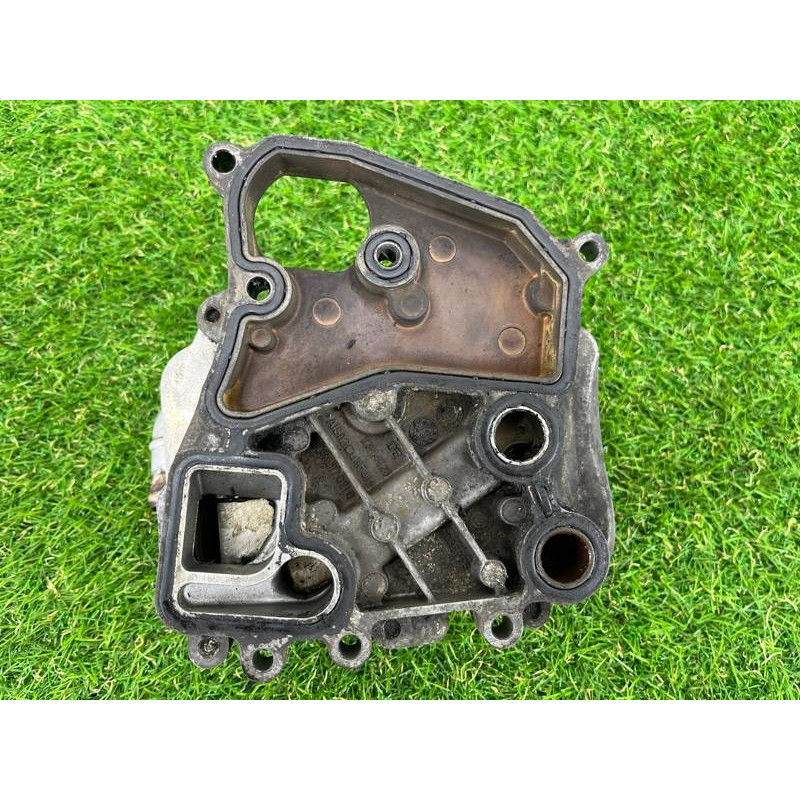 Теплообменник масляного фильтра (двигатель и элементы) Volkswagen Touareg II NF 2013 3.0 TDI 059117021R