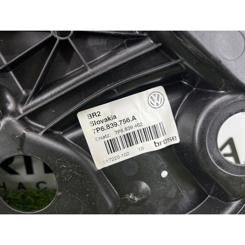 Механізм склопідйомника (кузов і елементи) Volkswagen Touareg II NF 2013 3.0 TDI 7P6839462A