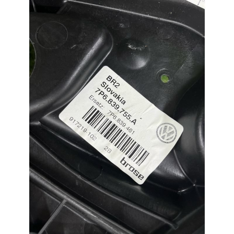Механизм стеклоподъемника (кузов и элементы) Volkswagen Touareg II NF 2013 3.0 TDI 7P6839461A