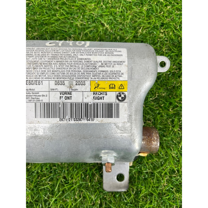 Airbag двері (airbag/безопасность) BMW 5-series E60 M54b30 72126963022