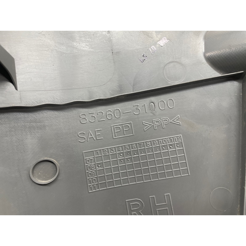 Обшивка стойки нижняя (салон) Nissan Almera B10 2008 1,6 QG16 6690095F0C