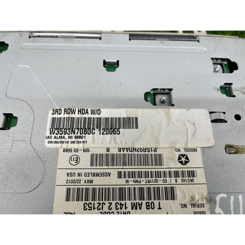 Монитор (электрика) Chrysler TOWN & COUNTRY RT 1SR92HDAAB