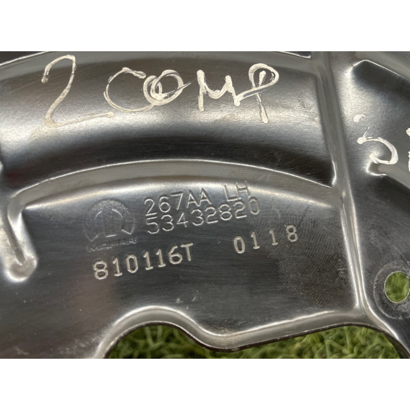 Пыльник тормозного диска (тормозная система) Jeep Compass MP 2018 2.4 68358267AA