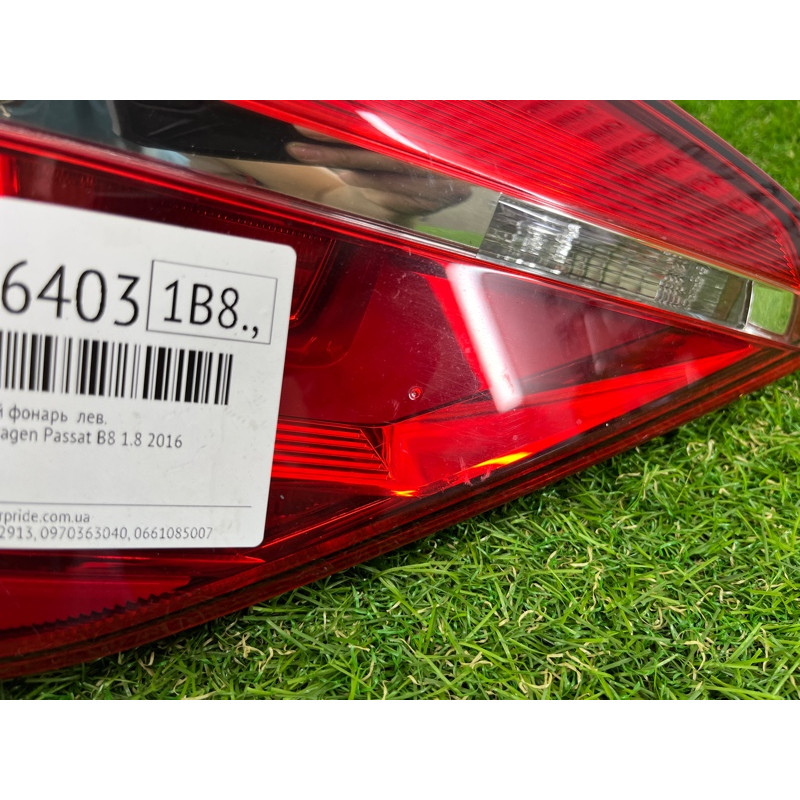 Задний фонарь (оптика) Volkswagen Passat B8 2016 1.8
