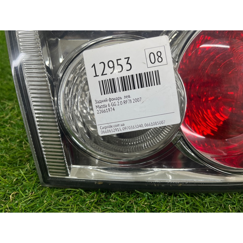 Задний фонарь (оптика) Mazda 6 GG 2007 2.0 RF7J GR4C513G0
