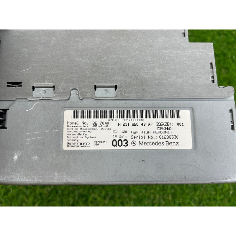 Магнитофон (электрика) Mercedes-Benz E-class W211 2008 3.5 A2119062200