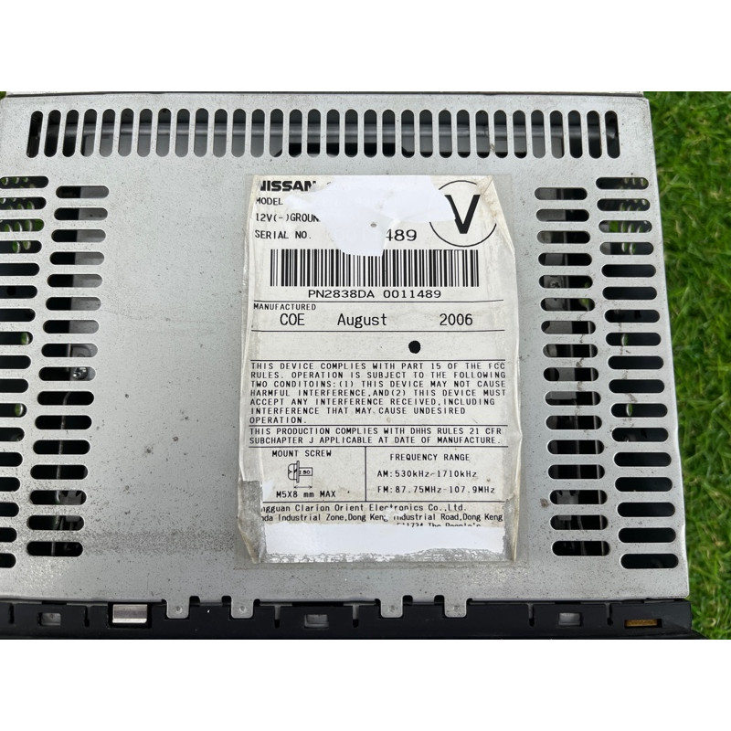 Магнитофон (электрика) Nissan Maxima A34 28185ZK30A