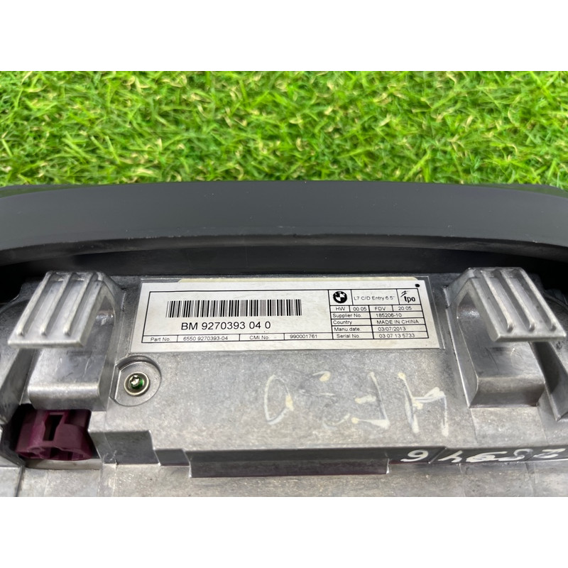 Монитор (электрика) BMW 3-series F30 2013 N20B20 65509270393