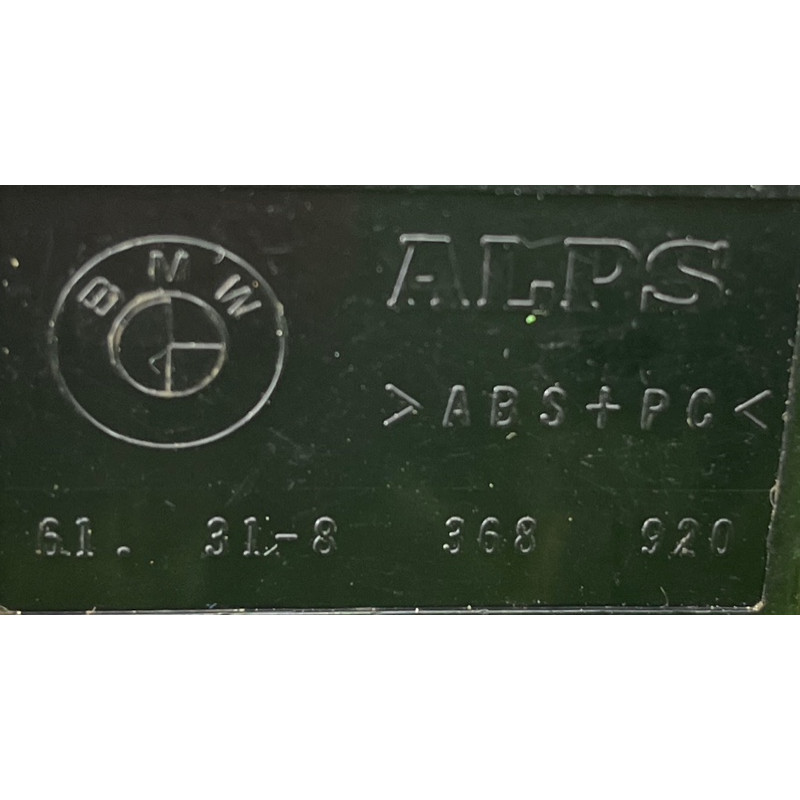 Кнопка аварийной сигнализации (электрика / кнопки) BMW 3-series E46 1999 M47D20 61318368920