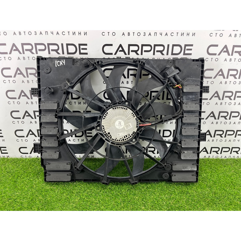 Вентилятор охлаждения радиатора (система охлаждения) PORSCHE CAYENNE 958 2013 3.6 95810606120