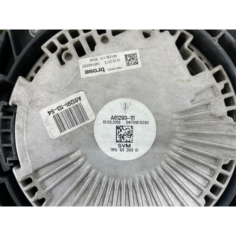 Вентилятор охлаждения радиатора (система охлаждения) PORSCHE CAYENNE 958 2013 3.6 95810606120