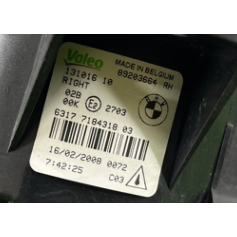 Фара противотуманная (оптика) BMW X5 E70 2008 4.8 N62/TU 63177184318