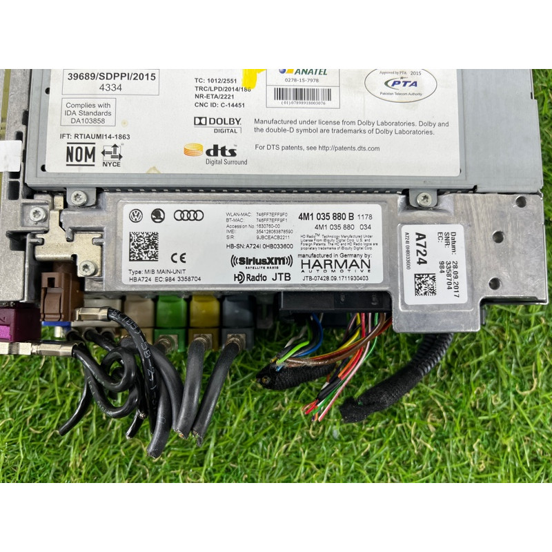 Блок управления мультимедиа (электрика / блок управления) AUDI Q7 4M 2018 3.0 TFSi 4M1035890B