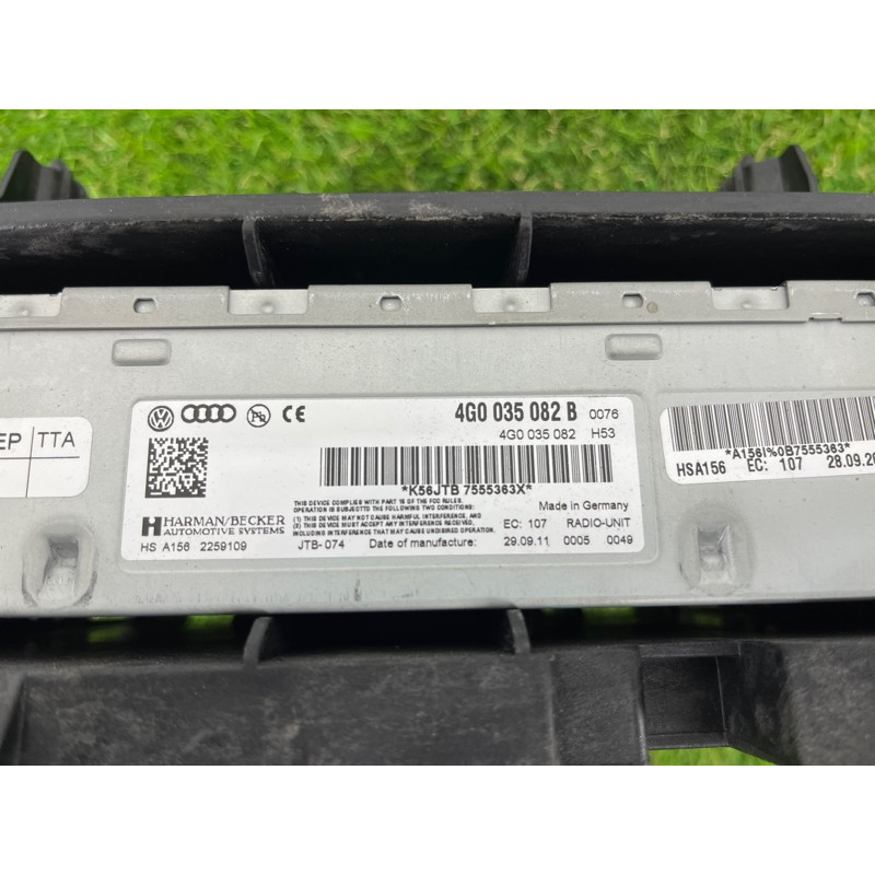 Блок радиоприемника (электрика / блок управления) AUDI A4 B8 2012 2.0 TFSI 4G0035080B