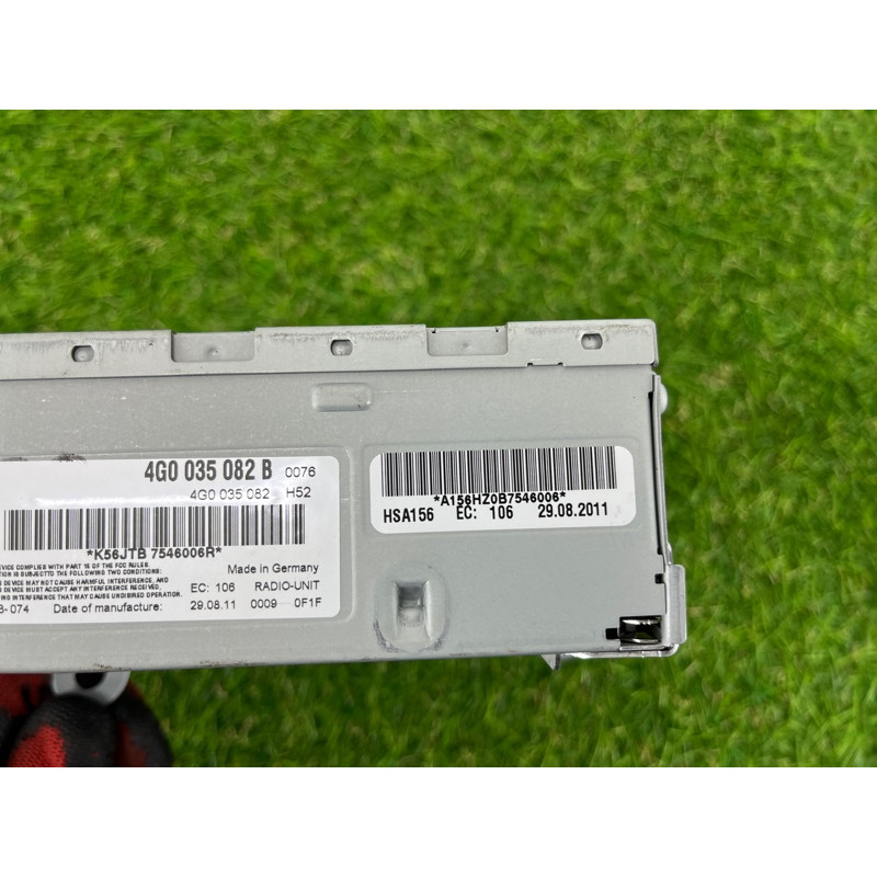 Блок радиоприемника (электрика / блоки управления) Volkswagen Touareg NF 2012 3.0 4G0035080B