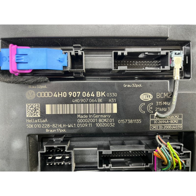 Модуль BCM (электрика / блоки управления) Volkswagen Touareg NF 2012 3.0 4H0907064BK