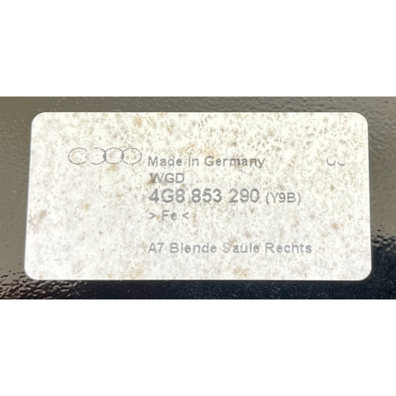 Накладка стойки (кузов и элементы) AUDI A7 4G 2013 3.0 CGXB 4G8853290Y9B