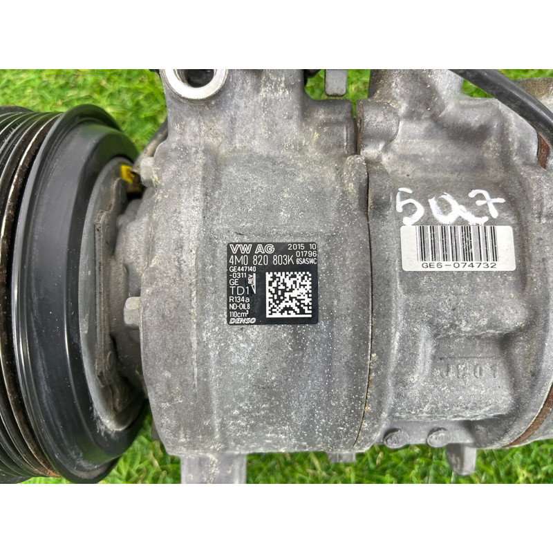 Компрессор кондиционера (отопление и кондиционирование) AUDI Q7 4M 2017 3.0 TFSi CREC 4M0820803K
