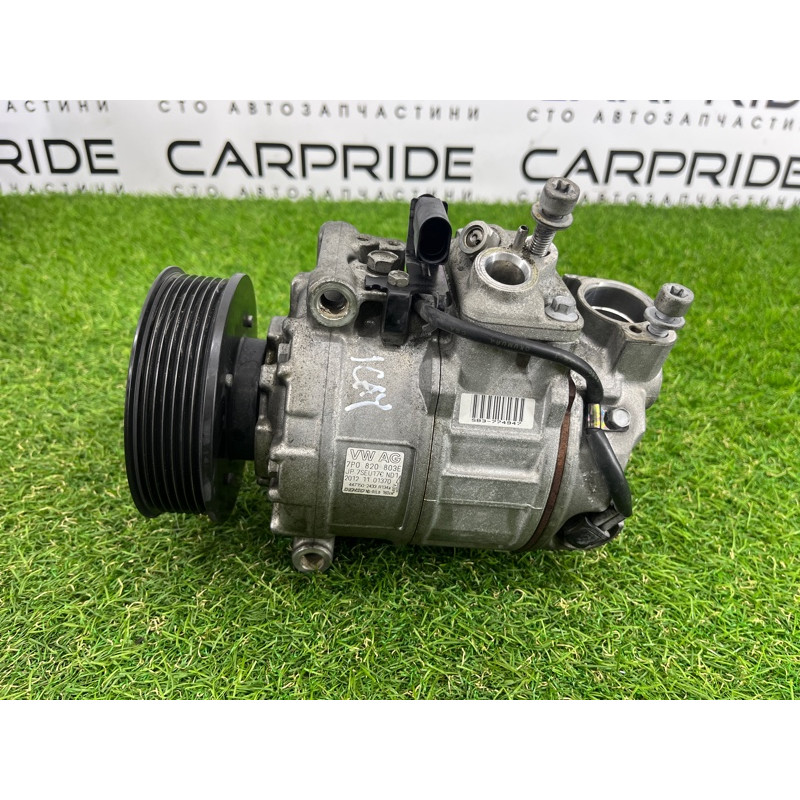 Компрессор кондиционера (отопление и кондиционирование) PORSCHE CAYENNE 958 2013 3.6 95812601201