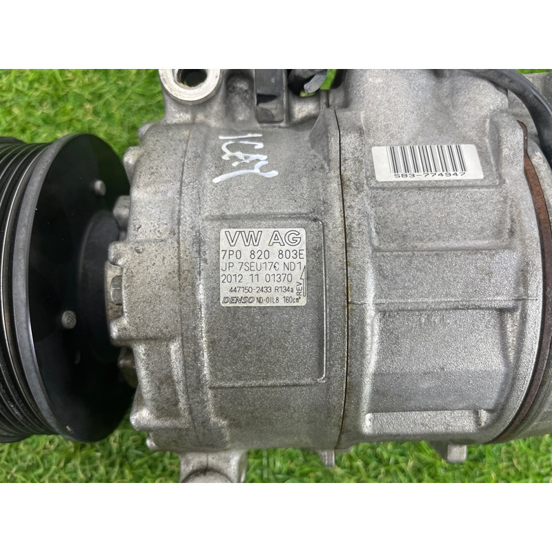 Компрессор кондиционера (отопление и кондиционирование) PORSCHE CAYENNE 958 2013 3.6 95812601201