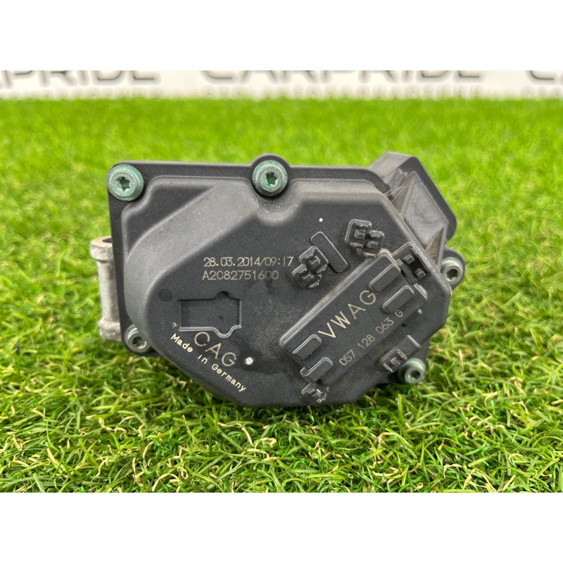 Дроссельная заслонка (электрика двигателя) AUDI Q7 4L 2014 3.0 TFSi CTWB 057128063G