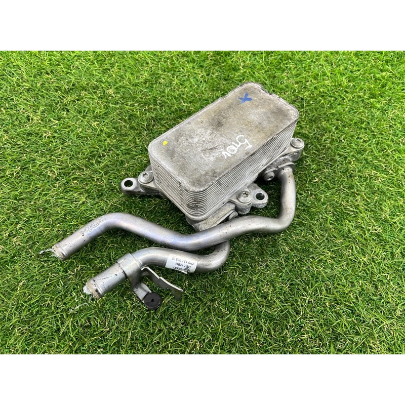 Теплообменник АКПП (трансмиссия) Volkswagen Touareg NF 2012 3.0 7P0317037