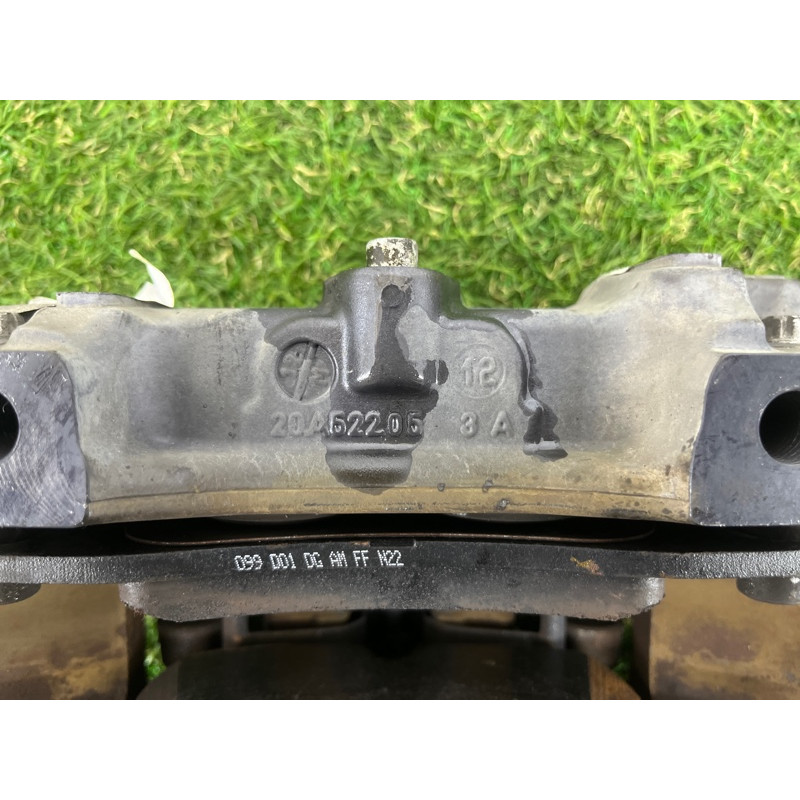 Суппорт тормозной (тормозная система) PORSCHE CAYENNE 958 2013 3.6 95835242301