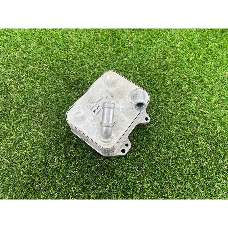 Теплообменник масляного фильтра (двигатель и элементы) PORSCHE CAYENNE 958 2013 3.6 95810727110