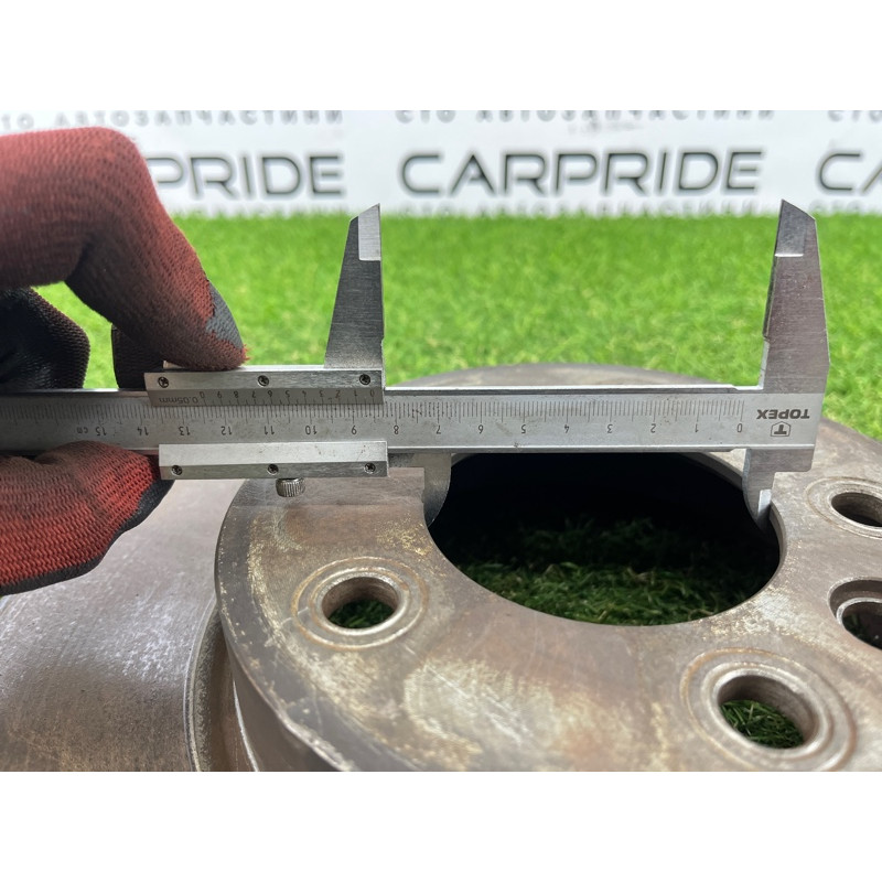 Гальмівний диск (гальмівна система) Volkswagen Touareg NF 2012 3.6 7L6615301N