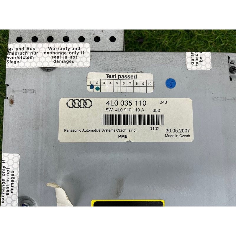 CD-changer (электрика) AUDI Q7 4L 2007 3.6 4L0035110