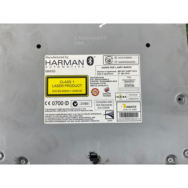 Блок управления мультимедиа (электрика / блок управления) AUDI A4 B8 2012 2.0 TFSI 8T1035664D