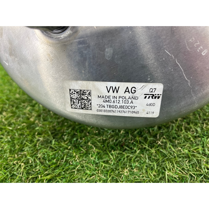 Вакуумний підсилювач гальм (гальмівна система) AUDI Q7 4M 2018 3.0 TFSi 4M0612107A