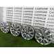 Комплект дисков 5x120 R18 7,5Jx18H2 ET45 (диски на авто) Volkswagen Amarok 2H 2012 2.0 tdi 2H0601025B8Z8