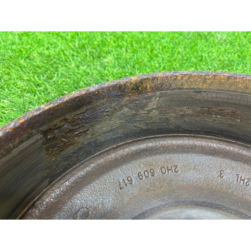 Тормозной барабан (тормозная система) Volkswagen Amarok 2H 2012 2.0 tdi 2H0609617