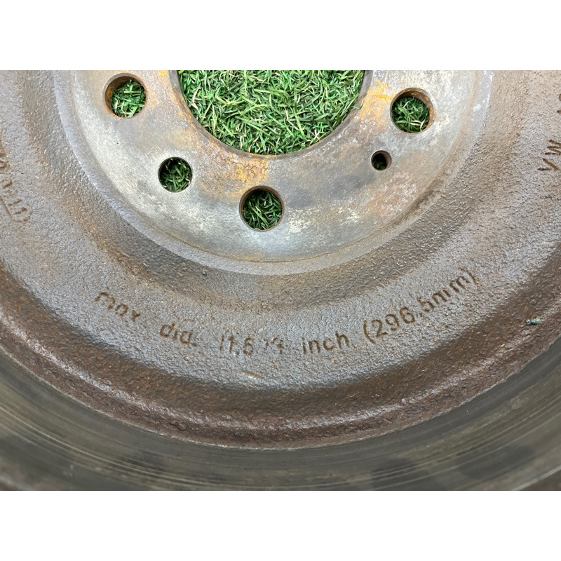 Тормозной барабан (тормозная система) Volkswagen Amarok 2H 2012 2.0 tdi 2H0609617