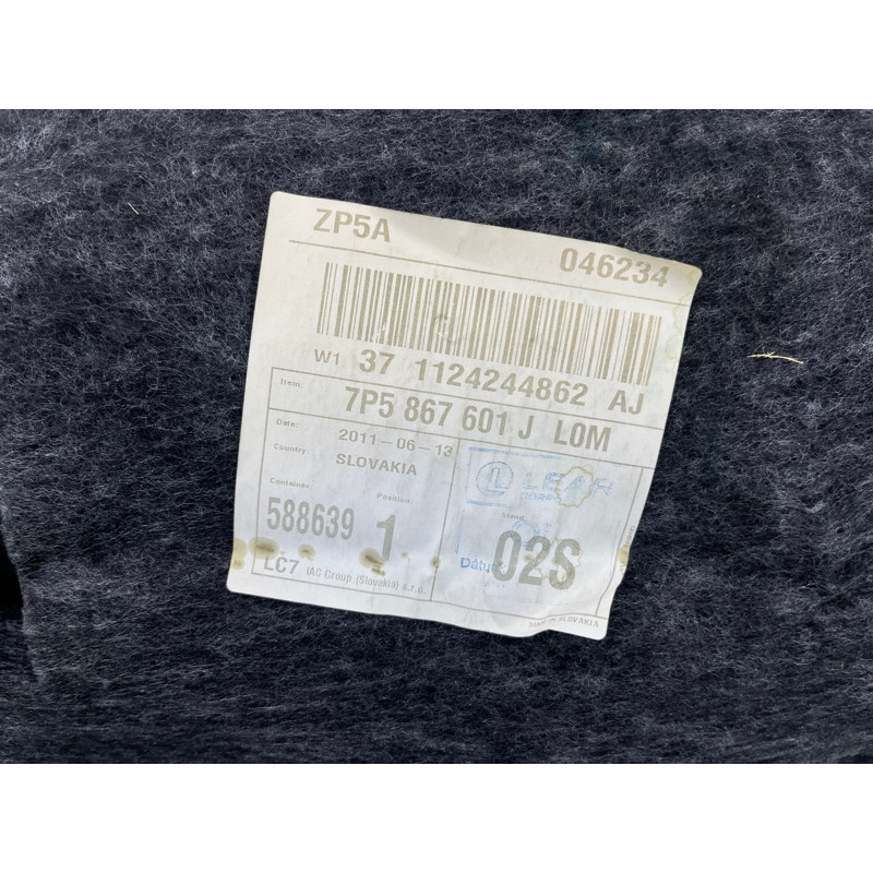 Обшивка крышки багажника (салон) PORSCHE CAYENNE 958 2012 4.8 95855560110L0M