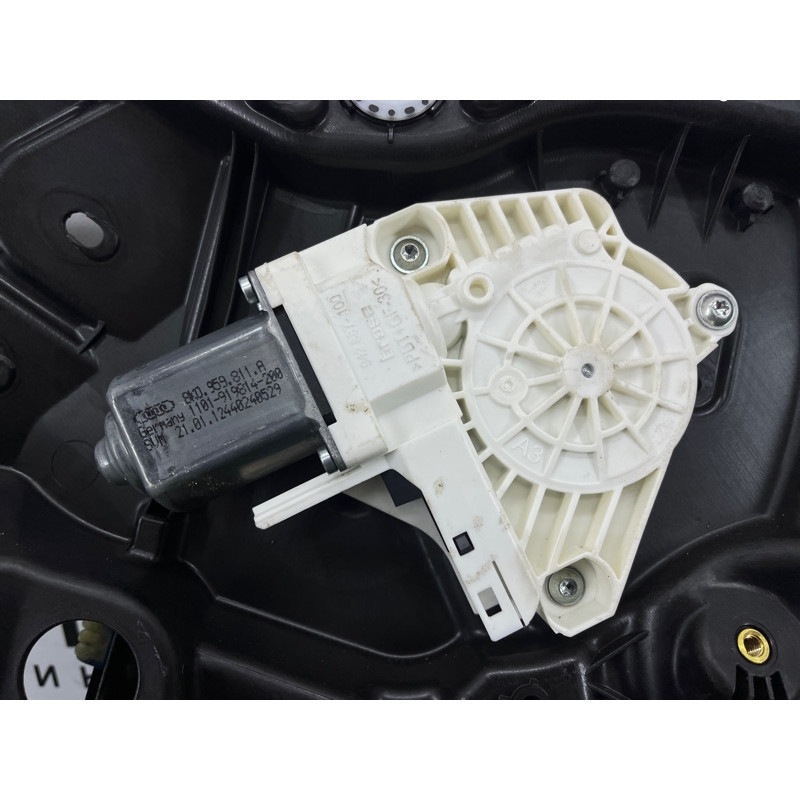 Механизм стеклоподъемника с мотором (кузов и элементы) Volkswagen Touareg NF 2012 3.6 7P6839462A