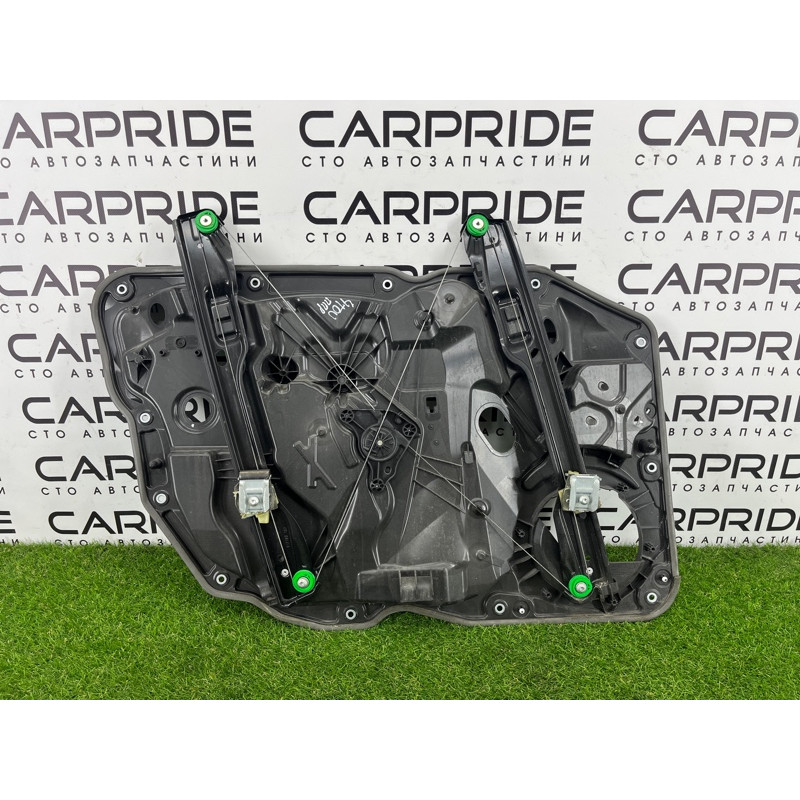 Механизм стеклоподъемника с мотором (кузов и элементы) Volkswagen Touareg NF 2011 3.6 7P6837462B
