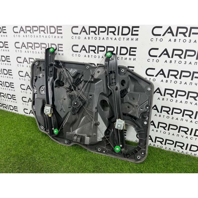 Механизм стеклоподъемника с мотором (кузов и элементы) Volkswagen Touareg NF 2011 3.6 7P6837462B