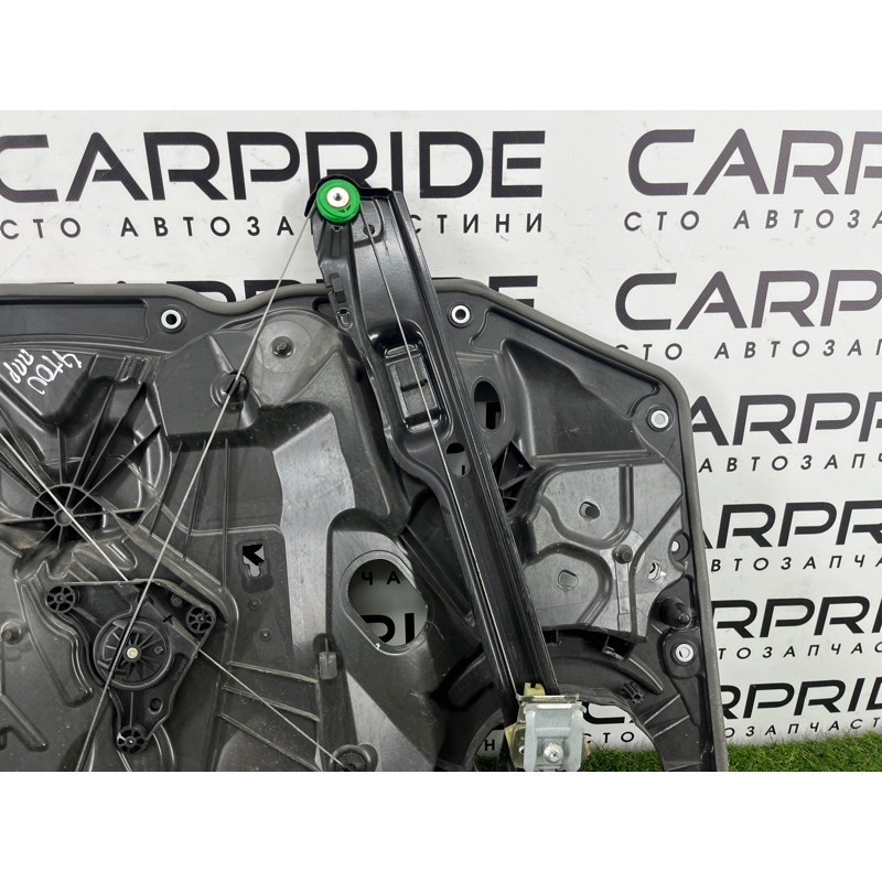 Механизм стеклоподъемника с мотором (кузов и элементы) Volkswagen Touareg NF 2011 3.6 7P6837462B