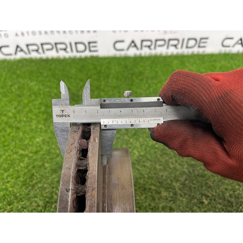 Тормозной диск (тормозная система) Volkswagen Amarok 2H 2012 2.0 tdi 2H0615301A