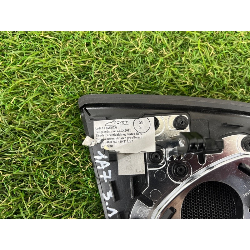 Декоративная накладка карты двери (салон) AUDI A7 4G 2013 3.0 CGXB 4G8867419DLE2