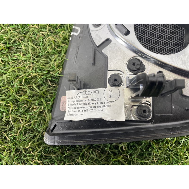 Декоративная накладка карты двери (салон) AUDI A7 4G 2013 3.0 CGXB 4G8867420DLE2