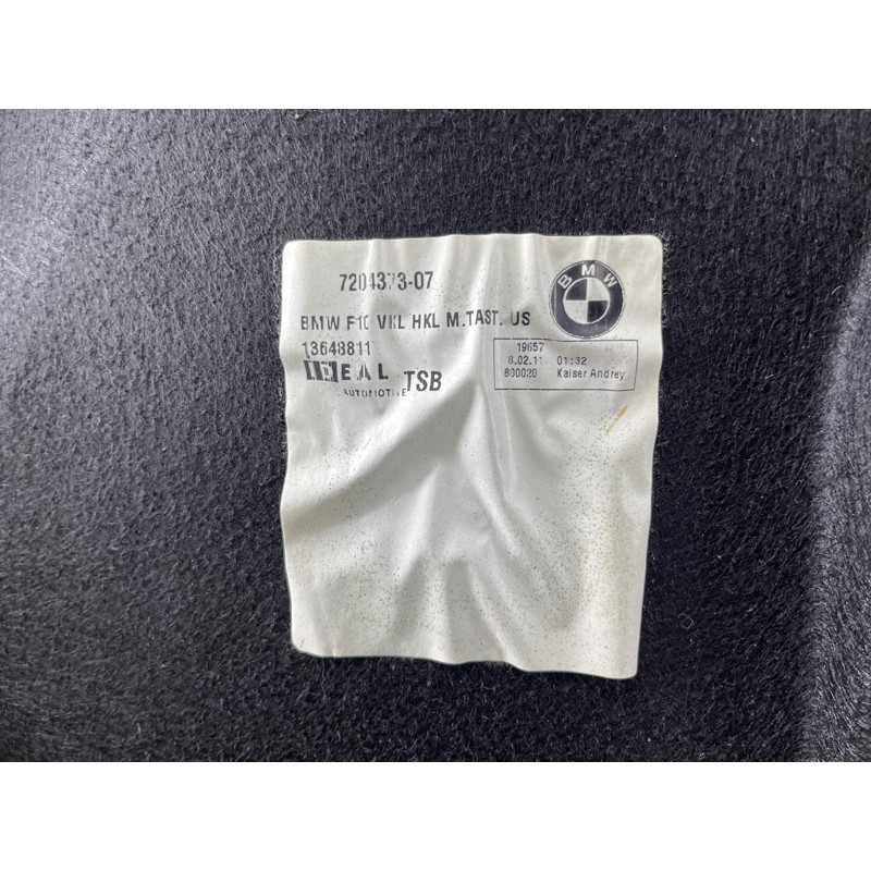 Обшивка крышки багажника (салон) BMW 5-series F10 2011 3.0 51497204373