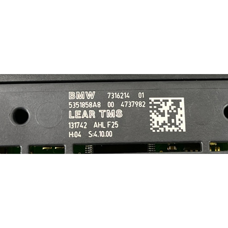 Блок TMS (электрика / блок управления) BMW X3 F25 2012 3.0 63117316214