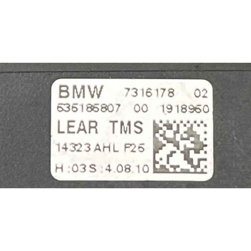 Блок TMS (электрика / блок управления) BMW X3 F25 2012 3.0 63117316214