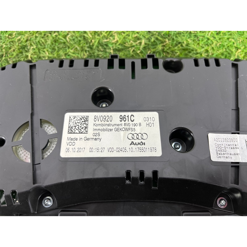 Панель приборов (салон) AUDI A3 8V 2018 2.0 CZRA 8V0920961C