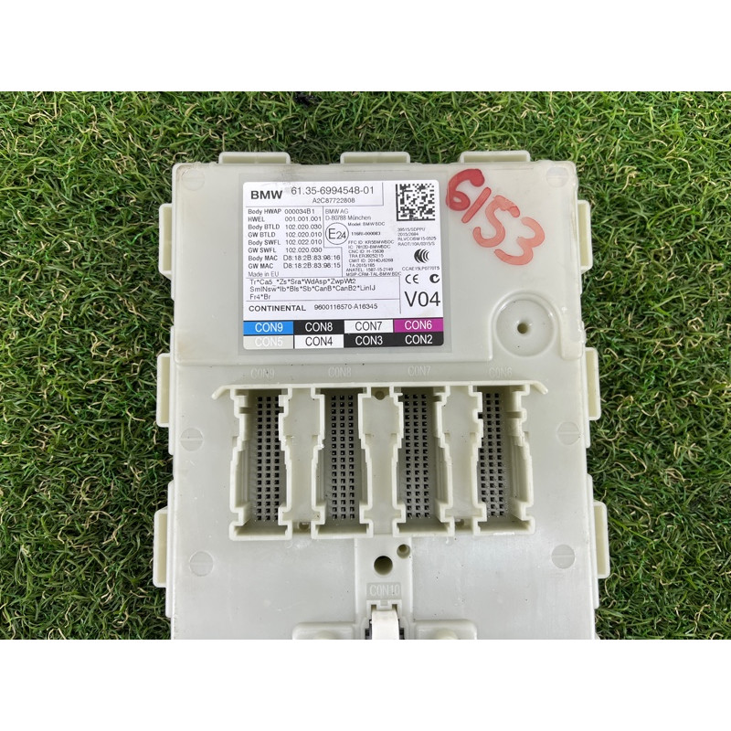 Модуль BCM (електрика / блок управління) BMW 5-series G30 2017 2.0 B46B20 61356994548