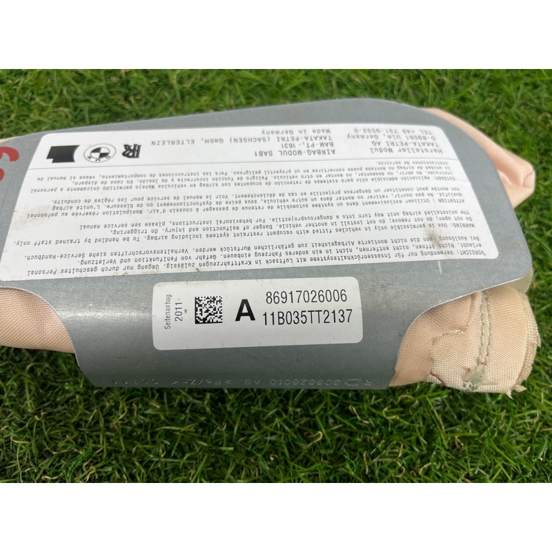 Airbag сидения (airbag/безопасность) BMW 5-series F10 2011 3.0 72127949998