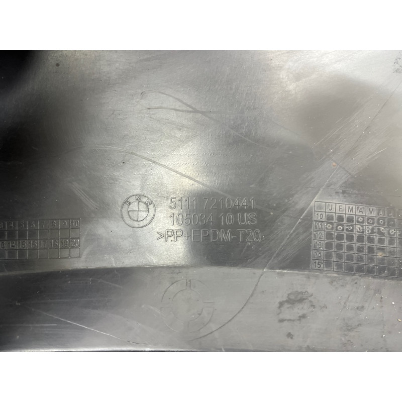 Губа бампера (кузов и элементы) BMW X3 F25 2012 3.0 51117210445